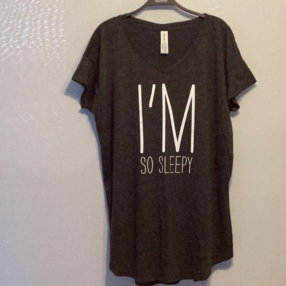 Forever 21 sleep oversized t-shirt size small